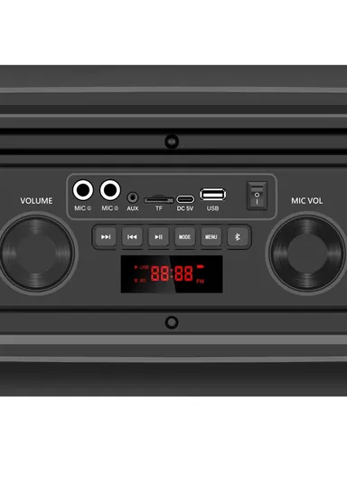 25W Wireless Speaker DSP Chip Karaoke Speakers Bluetooth With MIC ZQS-L17