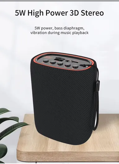Portable Mini Bluetooth Speakers ZQS-201 - Red