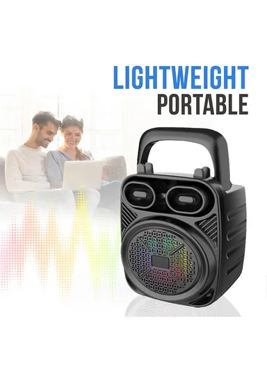 3" Mini Portable Speaker Stereo Sound With Bass Home Wireless Speaker for Indoor &amp; Outdoor Activities ZQS-1362