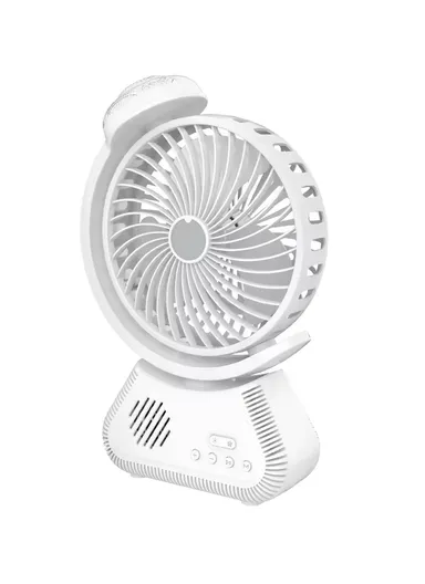 Multifunctional Rechargeable Desk Fan with Wireless Speaker ZQS-F803