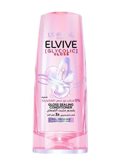 200ml Glycolic Gloss Conditioner, Deep Shine &amp; Cuticle Repair Treatment for Dull, Frizzy Hair