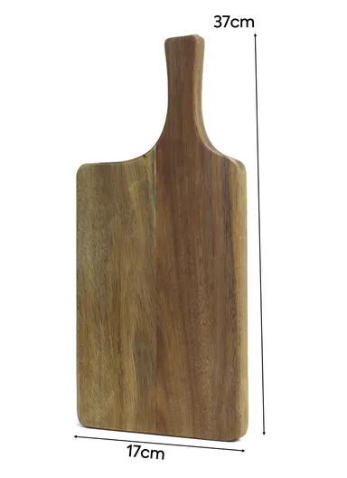 Wooden Cutting Board For Chopping (L37 x W17 x H2)cm