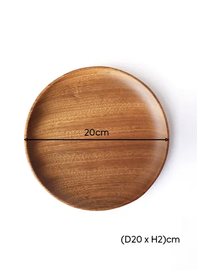 Anti-slip Food Tray For Home, Cafeteria, Restaurants, Delis, Bakeries, Crafts &amp; Organizations (D20 x H2)cm