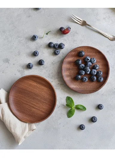 Anti-slip Food Tray For Home, Cafeteria, Restaurants, Delis, Bakeries, Crafts &amp; Organizations (D20 x H2)cm