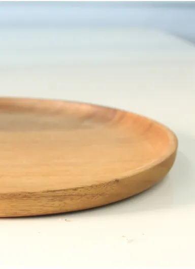 Anti-slip Food Tray For Home, Cafeteria, Restaurants, Delis, Bakeries, Crafts &amp; Organizations (D20 x H2)cm