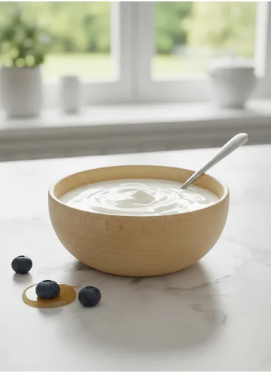 Eco-Friendly Natural Wooden Bowl Food-Safe, Durable &amp; Stackable Serving Bowl for Fruits, Salads &amp; Snacks (D14 x H6)cm - Large