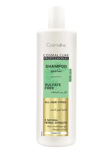 Cosmal Cure Professional Sulfate Free Shampoo 500Ml