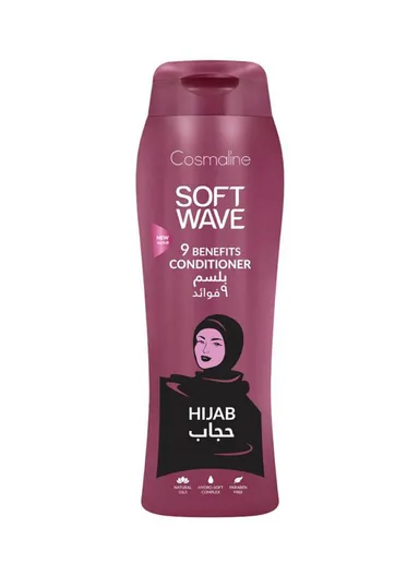 400ml Soft Wave Hijab Conditioner for Women, Nourishing, Strengthening &amp; Scalp Balancing