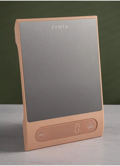 Kitchen Stainless Steel Accurate Scale 5Kg Portable Small Scale without Bluetooth for Food (Pink)