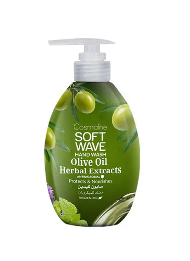 Soft Wave Hand Wash Liquid Soap 500ml - Olive Oil Scent