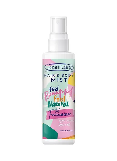 125ml Hair &amp; Body Mist – Gentle, Alcohol-Free Formula for Wavy &amp; Curly Hair, Sensual Dream Scent