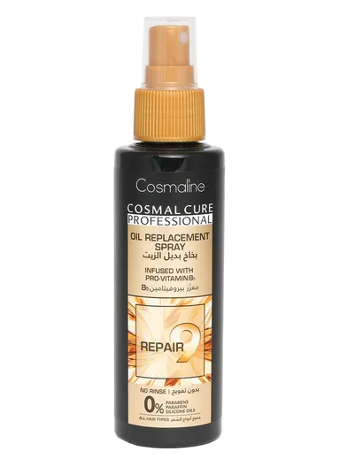 125ml Curl Reviving Heat Protectant Spray for Women, Hydrates, Shields &amp; Enhances Natural Texture