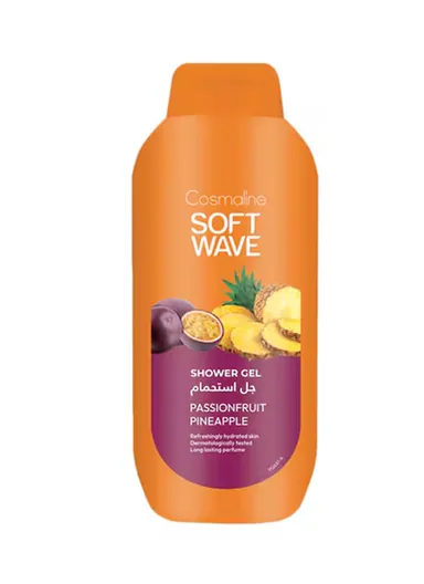 650ml Softwave Shower Gel, Gentle &amp; Nourishing for Smooth, Hydrated Skin, Fruit Pineapple Scented