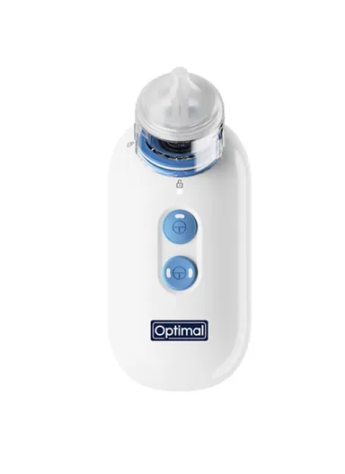 Electric Nasal Aspirator with Adjustable Suction &amp; Soft Silicone Nozzles, Rechargeable &amp; Easy to Clean – OPM-1405