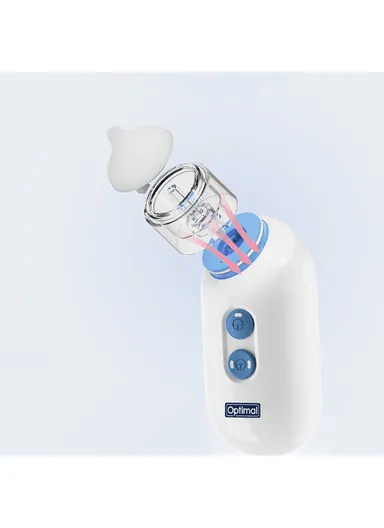 Electric Nasal Aspirator with Adjustable Suction &amp; Soft Silicone Nozzles, Rechargeable &amp; Easy to Clean – OPM-1405