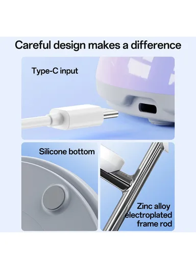 3 in 1 Wireless Charging Station Phone Watch Earphone Magnetic Wireless Charger with Night Light