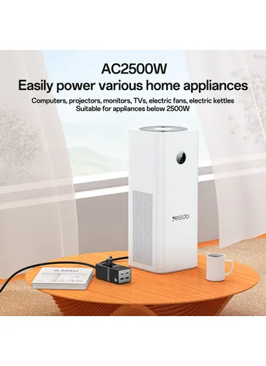 65W GaN Power Strip USB-C USB-A Desktop Fast Charging Station - EU Plug