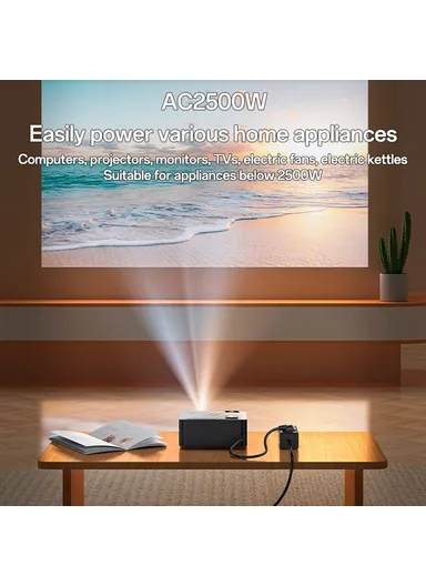 40W GaN Power Strip USB-C USB-A Desktop Fast Charging Station - EU Plug