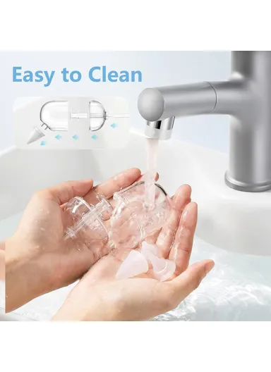 Baby Nasal Aspirator Electric Nose Suction Device with Lullaby Function 9 Levels Adjustment QY-201