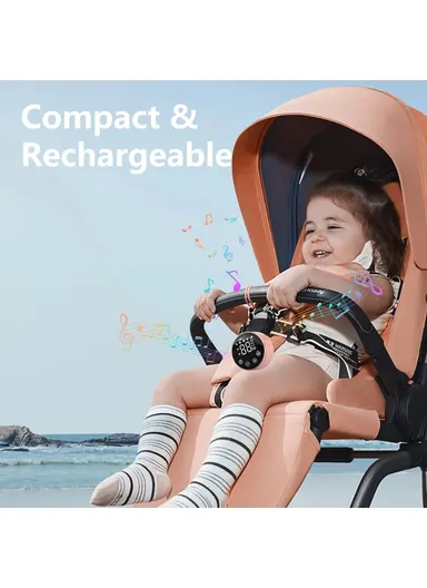 Baby Nasal Aspirator Electric Nose Suction Device with Lullaby Function 9 Levels Adjustment QY-201