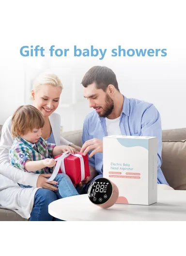 Baby Nasal Aspirator Electric Nose Suction Device with Lullaby Function 9 Levels Adjustment QY-201