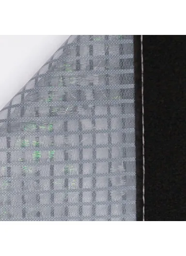 100 x 210cm Magnetic Screen Door for Bedroom Patio Mosquito Mesh Curtain No Drill Installation - Coffee Stripe