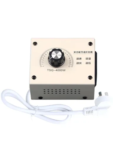 AC 220V 4000W Voltage Regulator Dimmer Motor Speed Temperature Controller for Light Fan