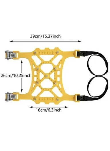 6Pcs Winter Car Tire Snow Chains Anti Skid Automotive Tire Wheels Chains Safety Traction Chains