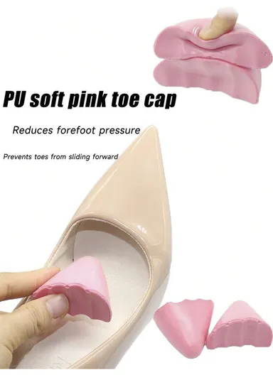 Adjustable Soft PU Toe Filler Shoe Inserts, Height Lift, Foot Support &amp; Pressure Relief - Medium
