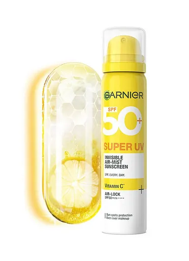 75ml UV Invisible Air Mist Sunscreen, Ultra-Light, No White Cast, SPF 50+ Protection