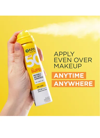 75ml UV Invisible Air Mist Sunscreen, Ultra-Light, No White Cast, SPF 50+ Protection