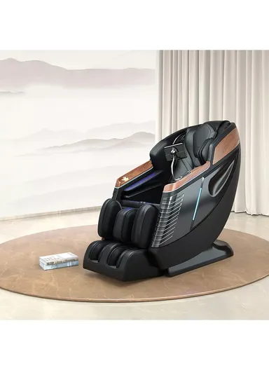 120W Full Body Zero Gravity 3D Massage Chair with SL Track, Thai Stretch, AI Voice Control, Heat Therapy, Bluetooth Speakers &amp; Airbag Massage L39 