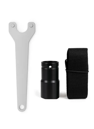 2-IN-1 48V Cordless Brushless Power Tool Kit Angle Grinder + Impact Wrench with 2 Rechargeable Batteries &amp; Plastic Storage Case WT125+WT450