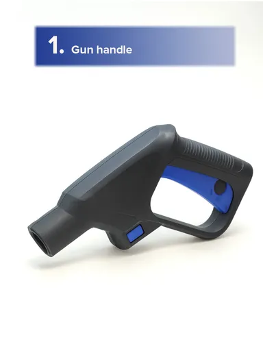 1600W 70 Bar, 6.5L/min Flow High Pressure Washer Portable Electric Power Cleaner with Foam Bottle &amp; Complete Accessory Kit BJ6658 