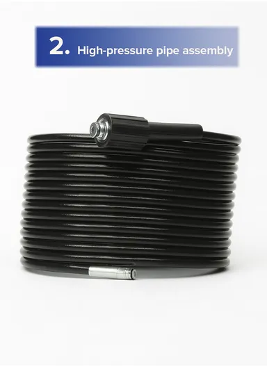 1600W 70 Bar, 6.5L/min Flow High Pressure Washer Portable Electric Power Cleaner with Foam Bottle &amp; Complete Accessory Kit BJ6658 