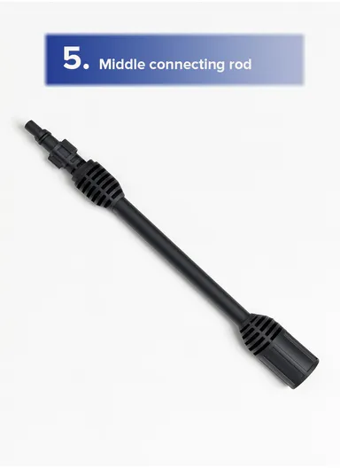 1600W 70 Bar, 6.5L/min Flow High Pressure Washer Portable Electric Power Cleaner with Foam Bottle &amp; Complete Accessory Kit BJ6658 