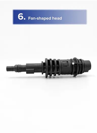 1600W 70 Bar, 6.5L/min Flow High Pressure Washer Portable Electric Power Cleaner with Foam Bottle &amp; Complete Accessory Kit BJ6658 