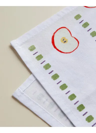 Malic Cotton Drying Towel 30x50 cm Green – Red