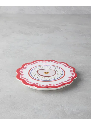 Apple Melamine Trivet 17 cm Colorful