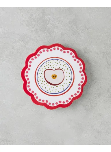 Apple Melamine Trivet 17 cm Colorful