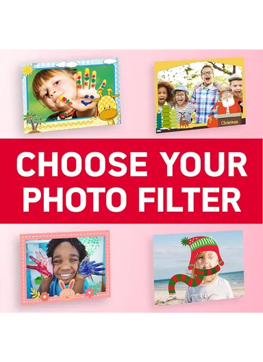 Realikids Cam 2, HD Digital Camera for Kids with 3.5" Screen, Dual Lens, Fun Filters &amp; Rechargeable Battery