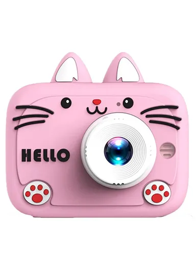 2" 40MP Kids Digital Camera, AI Facial Recognition, 1080P Video, 5 Puzzle Games, 400mAh Battery, USB Charging &amp; Eye Protection
