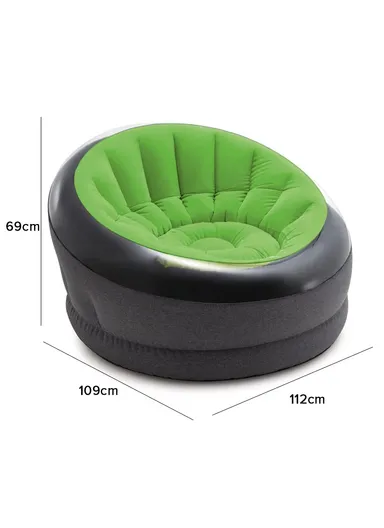 Inflatable Empire Chair - Outdoor Furniture Series TB-68582 (L112 x W109 x H69)cm - Yellow