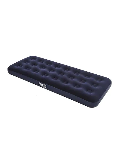 227kg Max Single Mattress Blue Air Mattress With Repair Patch 67000 (L185 x W76 x H22)cm