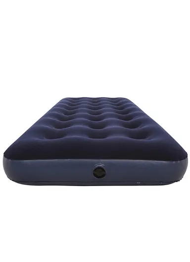 227kg Max Single Mattress Blue Air Mattress With Repair Patch 67000 (L185 x W76 x H22)cm