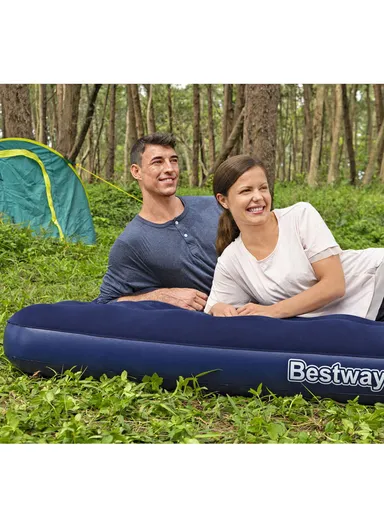 295kg Max Double Mattress Blue Air Mattress  67003 (L203 x W152 x H22)cm