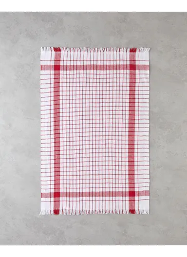 Evelyn Cotton Polyester Drying Towel 40x60 cm Red
