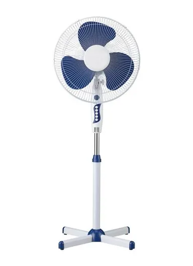 16-Icnch 40W Stand Fan 3 Speeds, Adjustable Height &amp; Tilt, Horizontal/Vertical Oscillation US-16034