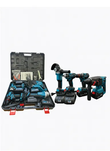 4-Piece 21V Cordless Power Tool Set JL-S-3/PRO
