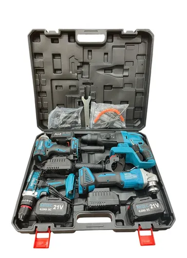 21V 4-Piece Cordless Power Tool Set JL-S-3/ACC